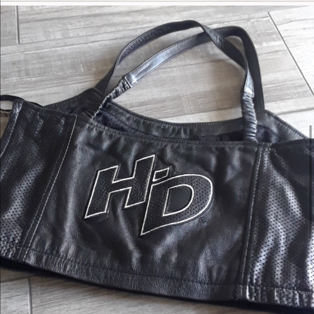 COPY - HARLEY DAVIDSON..LEATHER CROP..